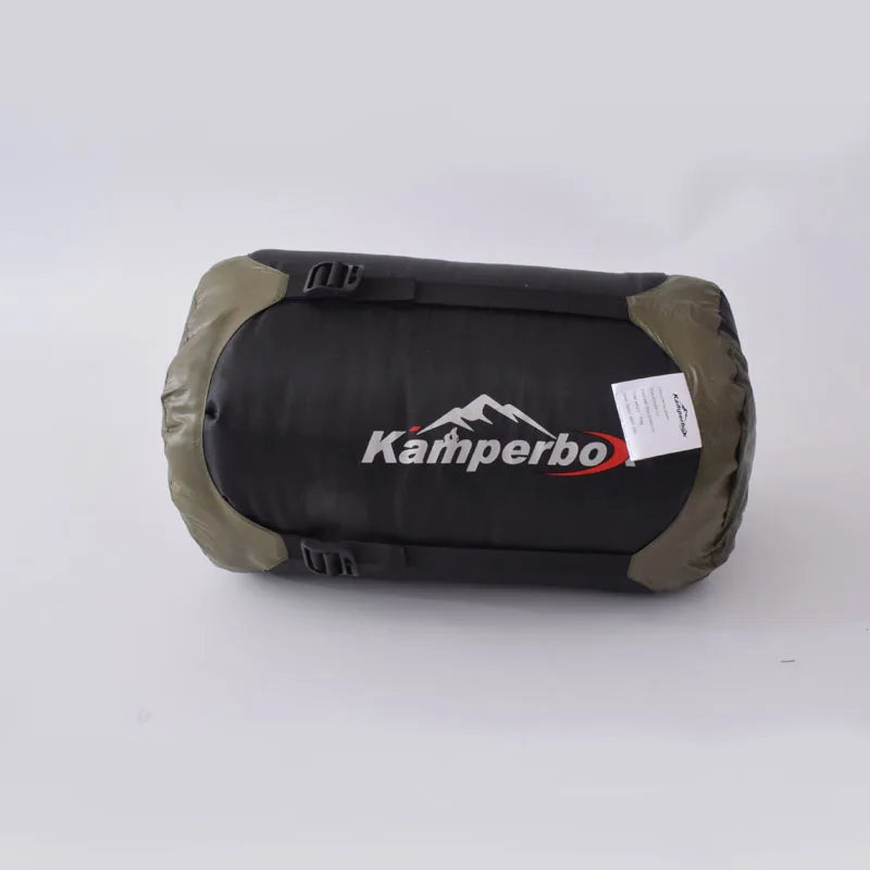 Kamperbox Double Down Sleeping Bag For Winter Camping Adventures