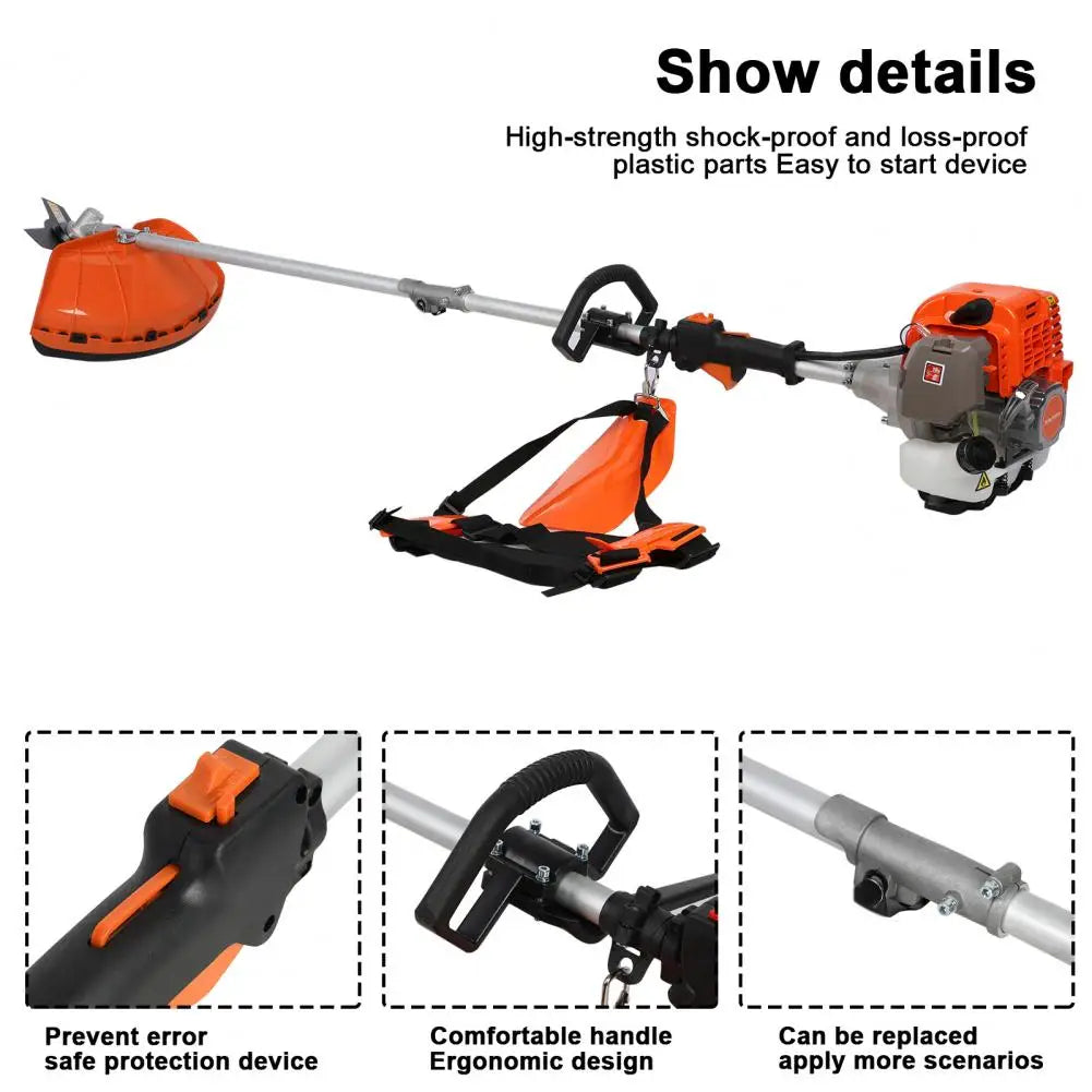 Premium 52cc Gas Powered 5 In 1 Garden Trimmer Kit