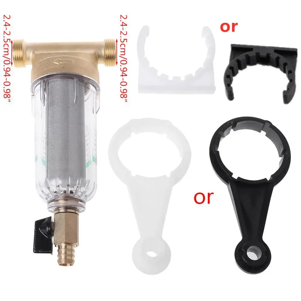 Stainless Steel Faucet Water Purifier Filter Pipe Connector