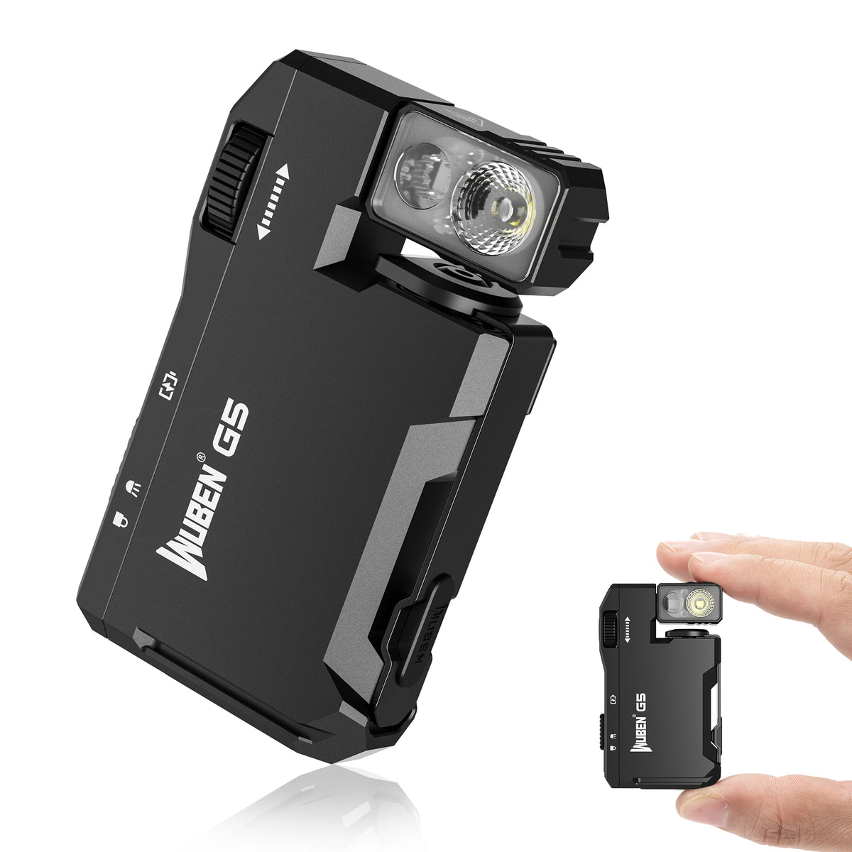 Wuben G5 Led Flashlight 400 Lumens Usb Rechargeable Magnetic