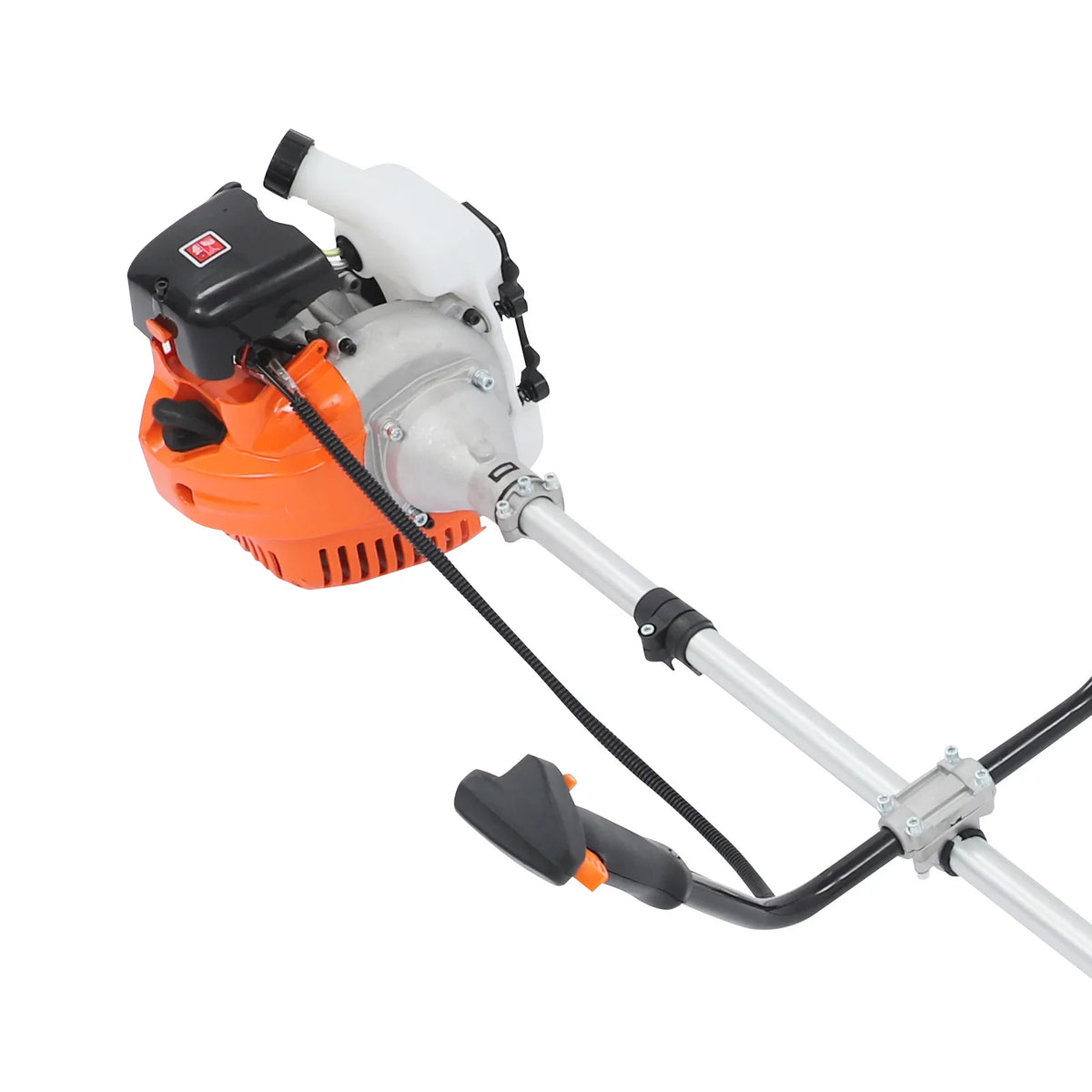 Bymaocar Two Stroke Gasoline Weed Trimmer With Three Interchangeable Heads