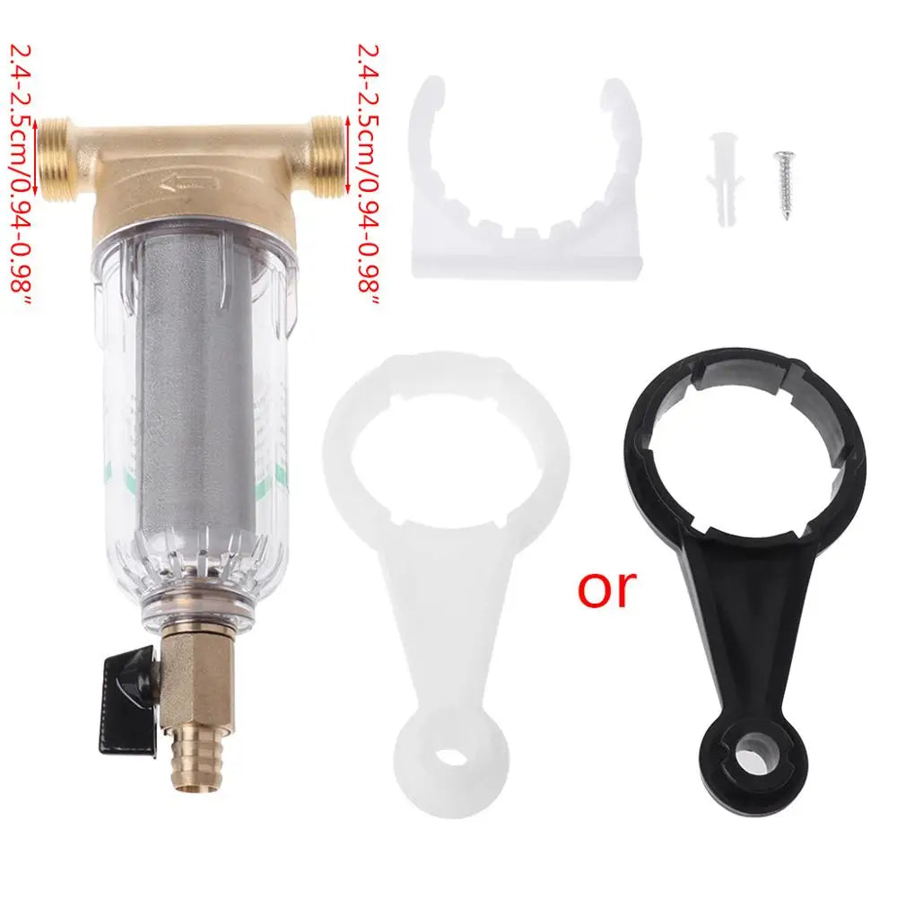 Stainless Steel Faucet Water Purifier Filter Pipe Connector