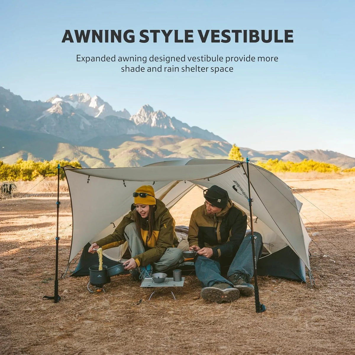 Naturehike Mongar Ultralight Waterproof Backpacking Camping Tent