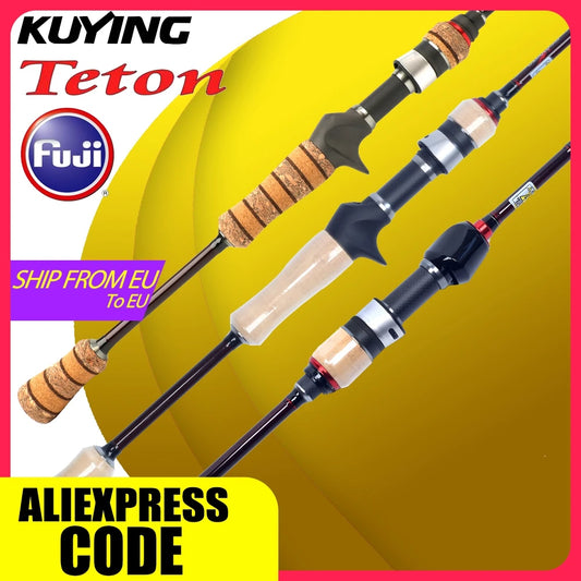 Kuying Teton Carbon Fishing Rod Fuji Reel Seat For Trout