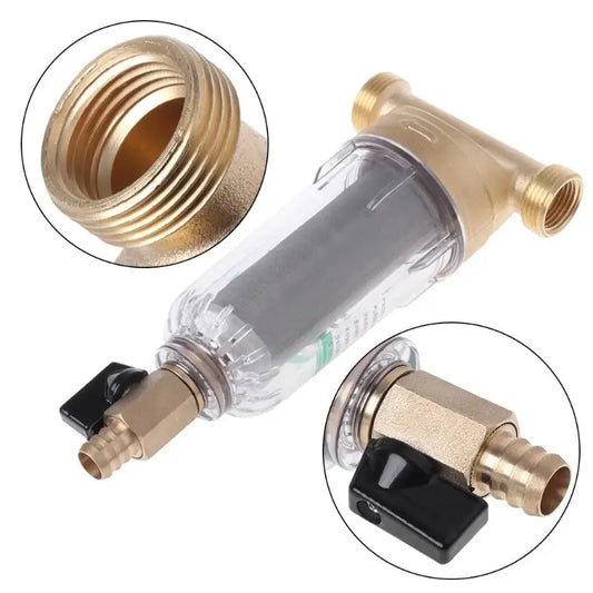 Stainless Steel Faucet Water Purifier Filter Pipe Connector