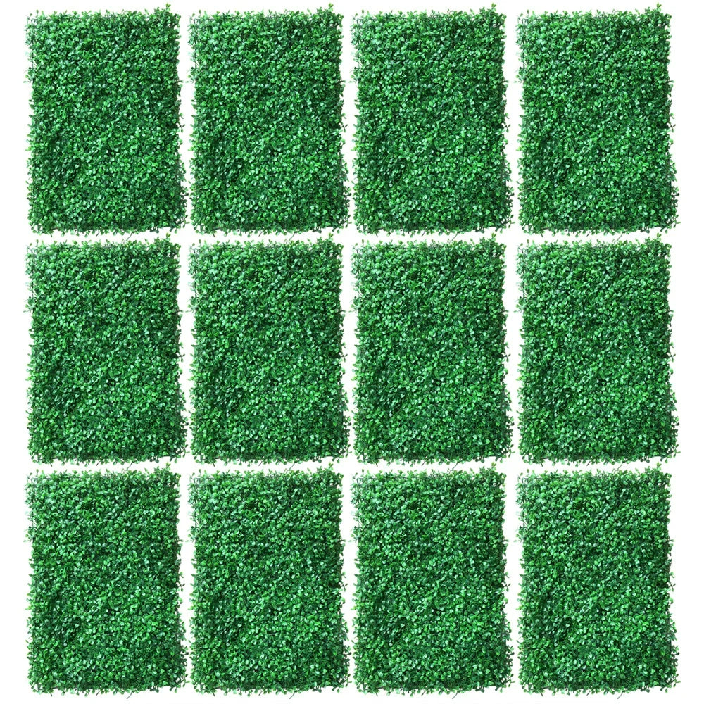 Artificial Boxwood Privacy Fence Panels For Outdoor Garden Decor