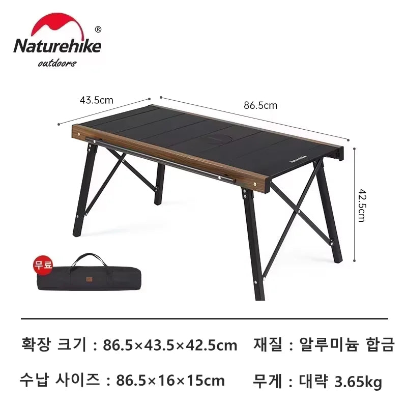 Naturehike Folding IGT Camping Table for Outdoor Cooking and BBQ