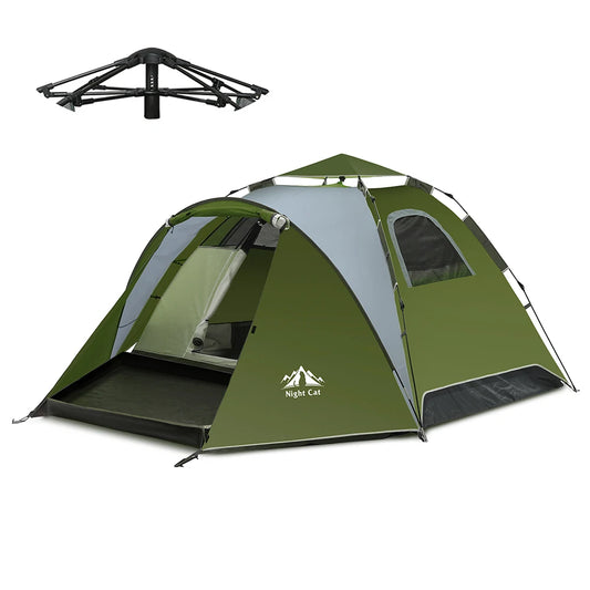 Night Cat Instant Camping Tent Hydraulic Automatic Setup