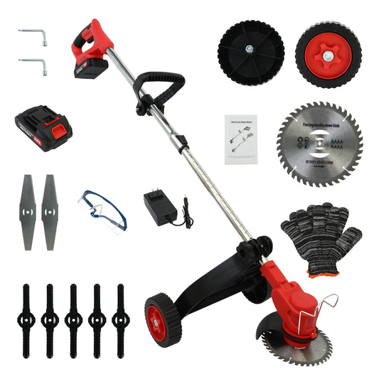 Cordless Brushless Electric Weed Trimmer And Rechargeable Edger