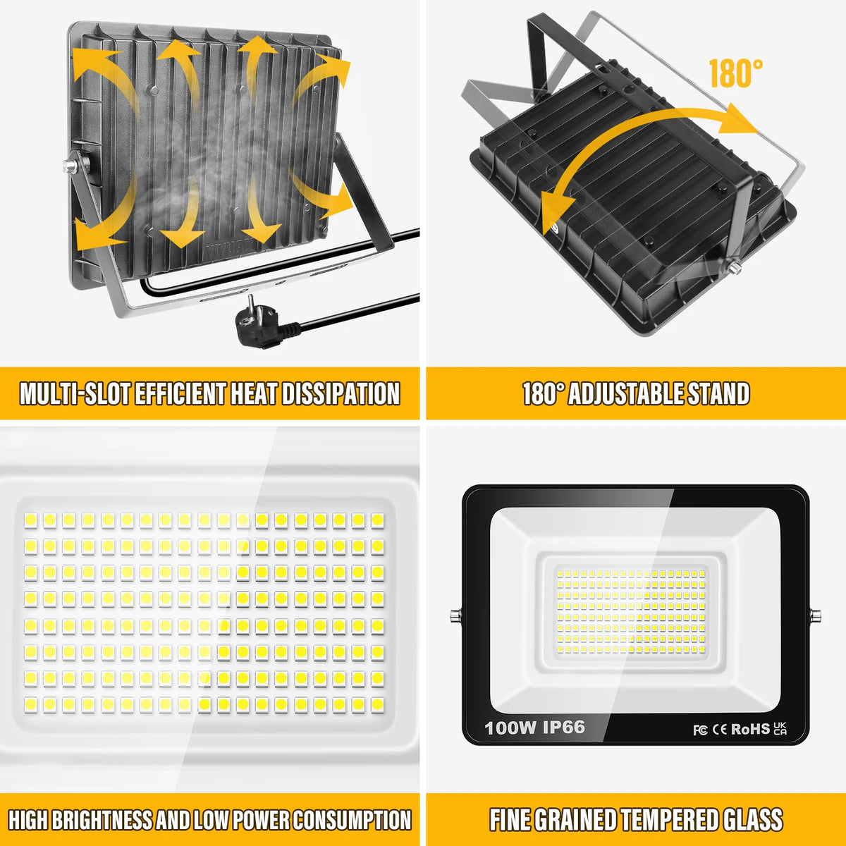 Skyworld Led Flood Light Outdoor Garden Street Wall Lighting