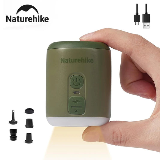 Naturehike Portable Electric Air Pump For Camping And Travel