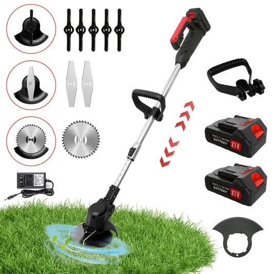 21V Multifunctional Telescopic Grass Trimmer And Weed Whacker