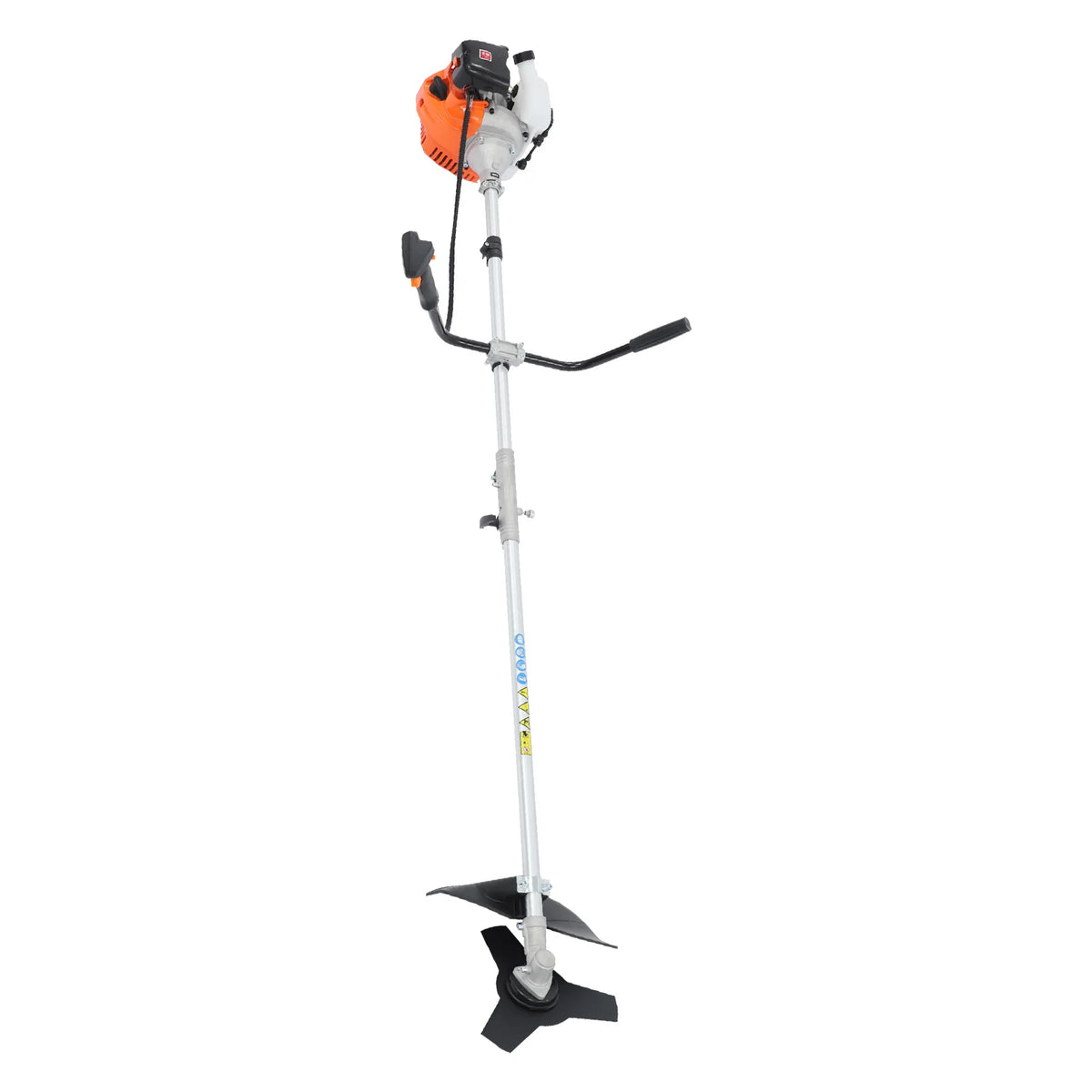 Bymaocar Two Stroke Gasoline Weed Trimmer With Three Interchangeable Heads