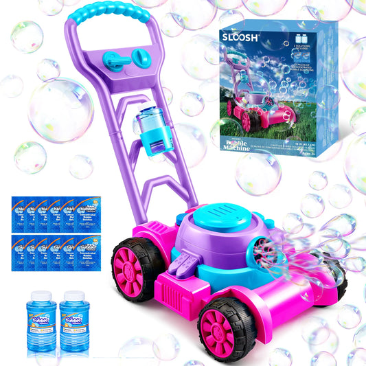 Joyfy Kids Bubble Lawn Mower Machine For Summer Outdoor Play